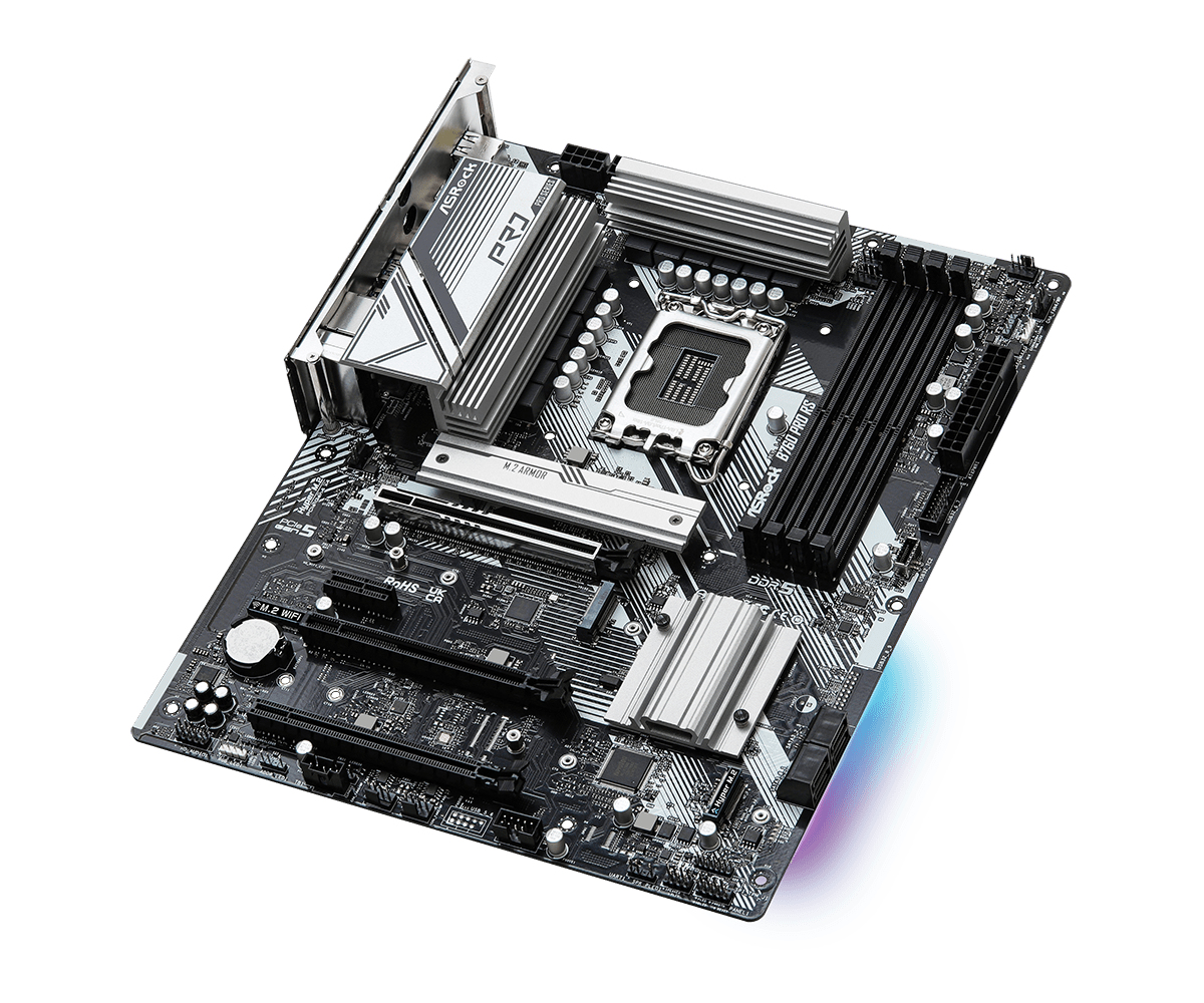 Placa base asrock 1700 b760 pro rs ddr5 - Imagen 3