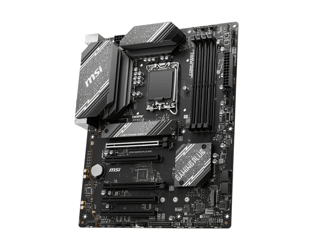 Placa base msi 1700 b760 gaming plus wifi atx - 4x ddr5 - 4x sata3 - 2x usb 3.2 - 1x usb tipo c - 4x usb 2.0 911 - 7d98 - 007 - Imagen 3