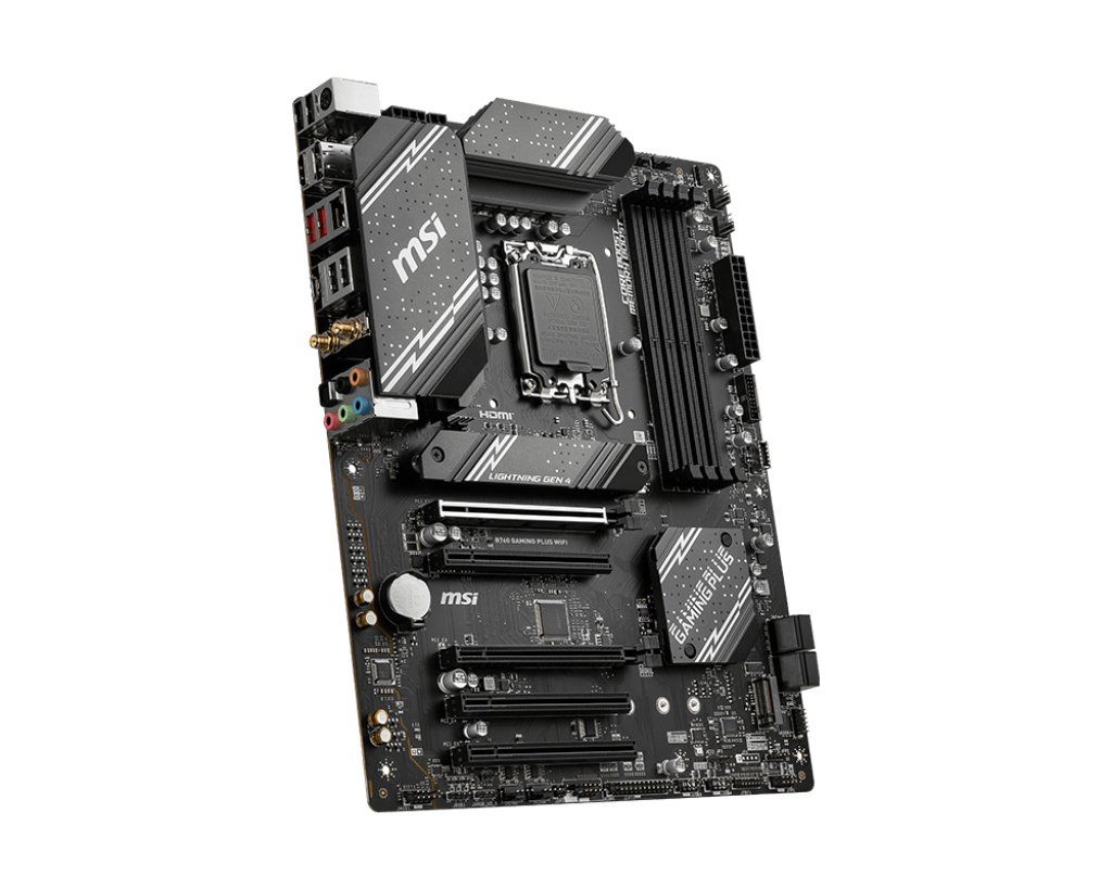 Placa base msi 1700 b760 gaming plus wifi atx - 4x ddr5 - 4x sata3 - 2x usb 3.2 - 1x usb tipo c - 4x usb 2.0 911 - 7d98 - 007 - Imagen 4