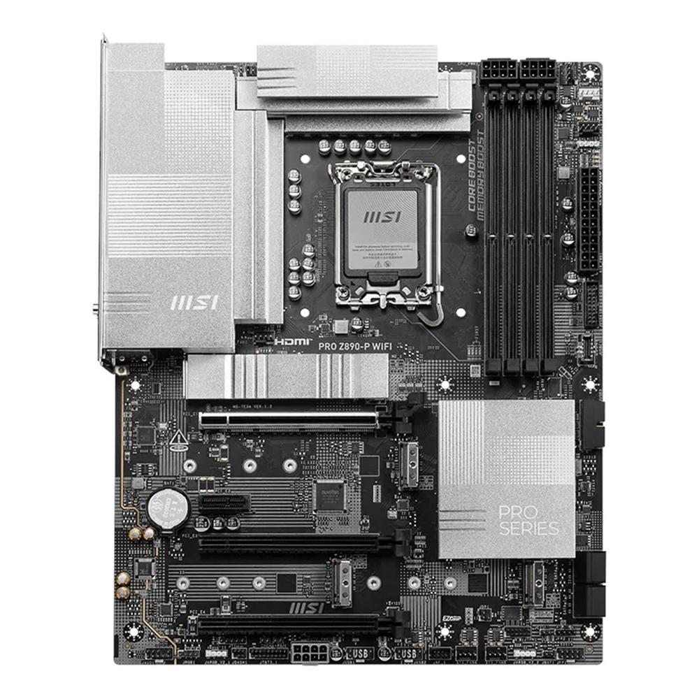 Placa base msi pro z890 - p wifi ddr5 lga1851 atx - 4x ddr5 - 4x sata 6gb - s - Imagen 2