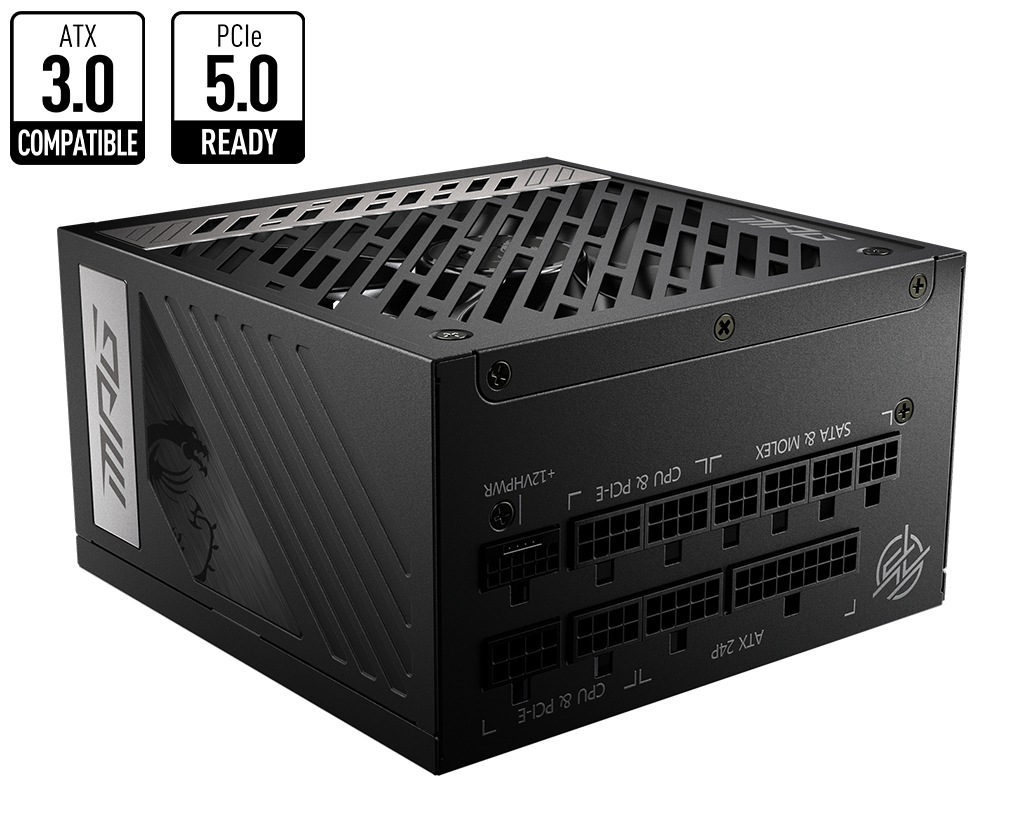 Fuente alimentacion msi mpg a850g gaming atx 850w - Imagen 2