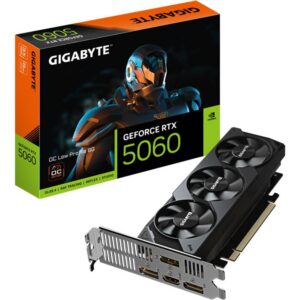 4719331356422 | P/N: GV-N5060OC-8GL | Cod. Artículo: DSP0000034987 Tarjeta grafica gigabyte  rtx 5060 oc 8gb gddr7 -  3x dp -  1x hdmi pci express 5.0