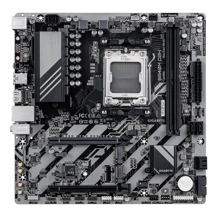 Placa base gigabyte b840m d2h matx - Imagen 2