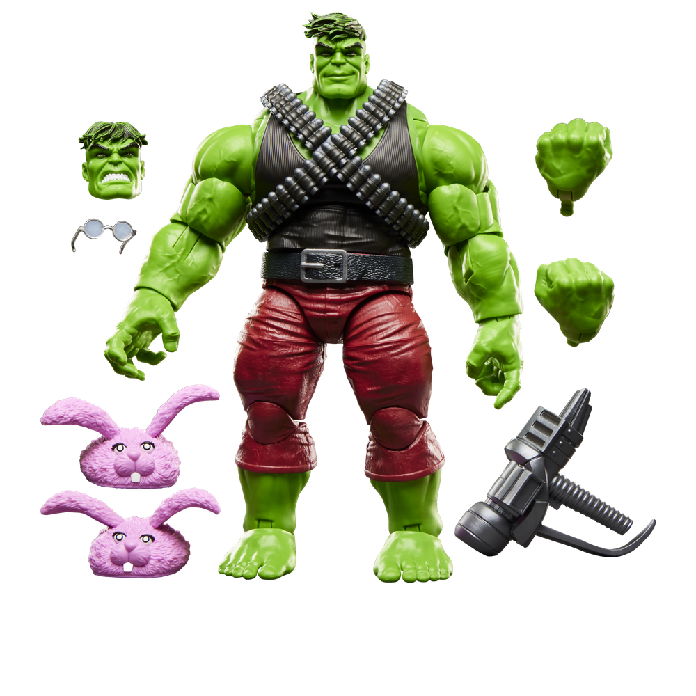 Figura hasbro marvel legends series the incredible hulk professor hulk - Imagen 6