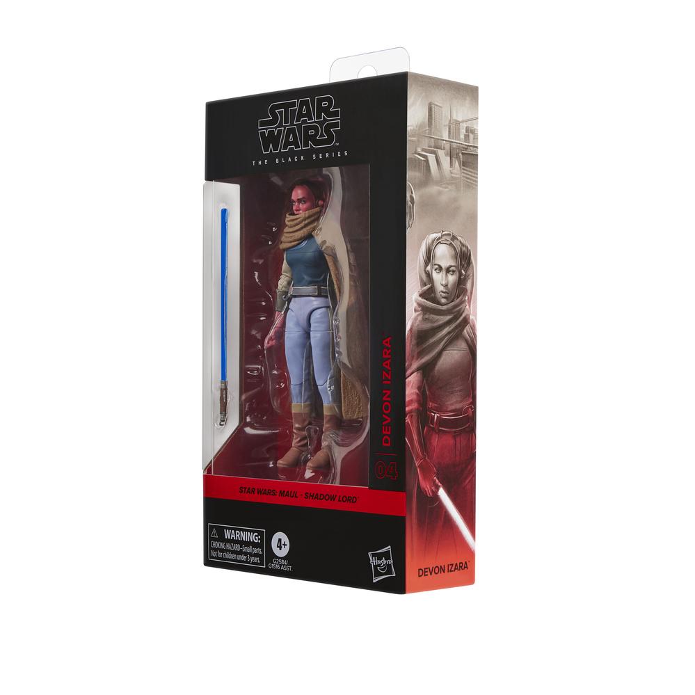 Figura hasbro star wars the black series maul shadow lord devon izara - Imagen 2