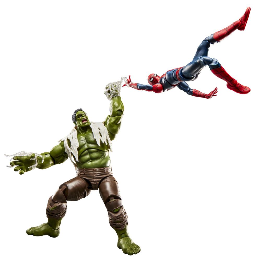 Figura hasbro marvel legends series spider - man brand new day - hulk - Imagen 5