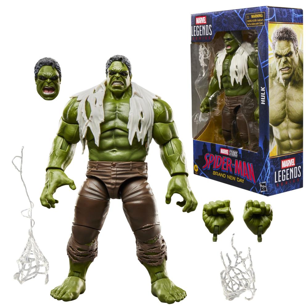 5010996404879 | P/N: G23995L0 | Cod. Artículo: MGS0000033944 Figura hasbro marvel legends series spider - man brand new day - hulk
