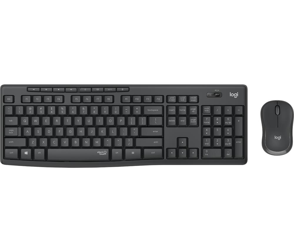 Teclado + mouse logitech mk295 inalambrico portugues - Imagen 2