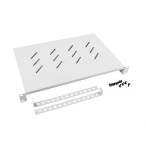 5901969418002 | P/N: AK-1004-S | Cod. Artículo: DSP0000012915 Bandeja fija lanberg 1u 483x300 mm hasta 25kg de 19 pulgadas gris