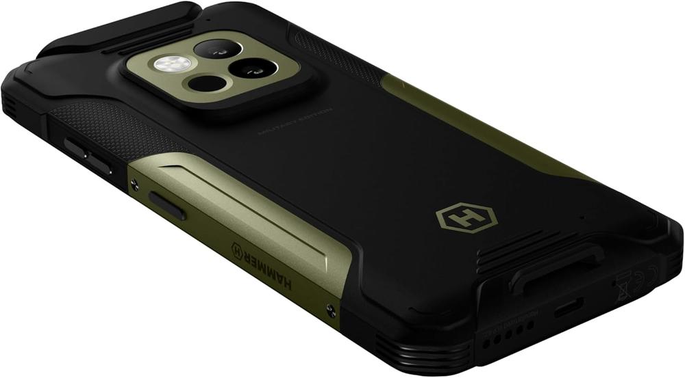 Movil hammer construction 2 5g thermal 8 - 256gb verde - Imagen 4