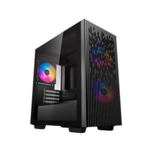 6933412714569 | P/N: DP-MATX-MATREXX40-3FS | Cod. Artículo: DSP0000020307 Caja ordenador gaming deepcool matrexx 40 3f m - atx argb cristal templado negro