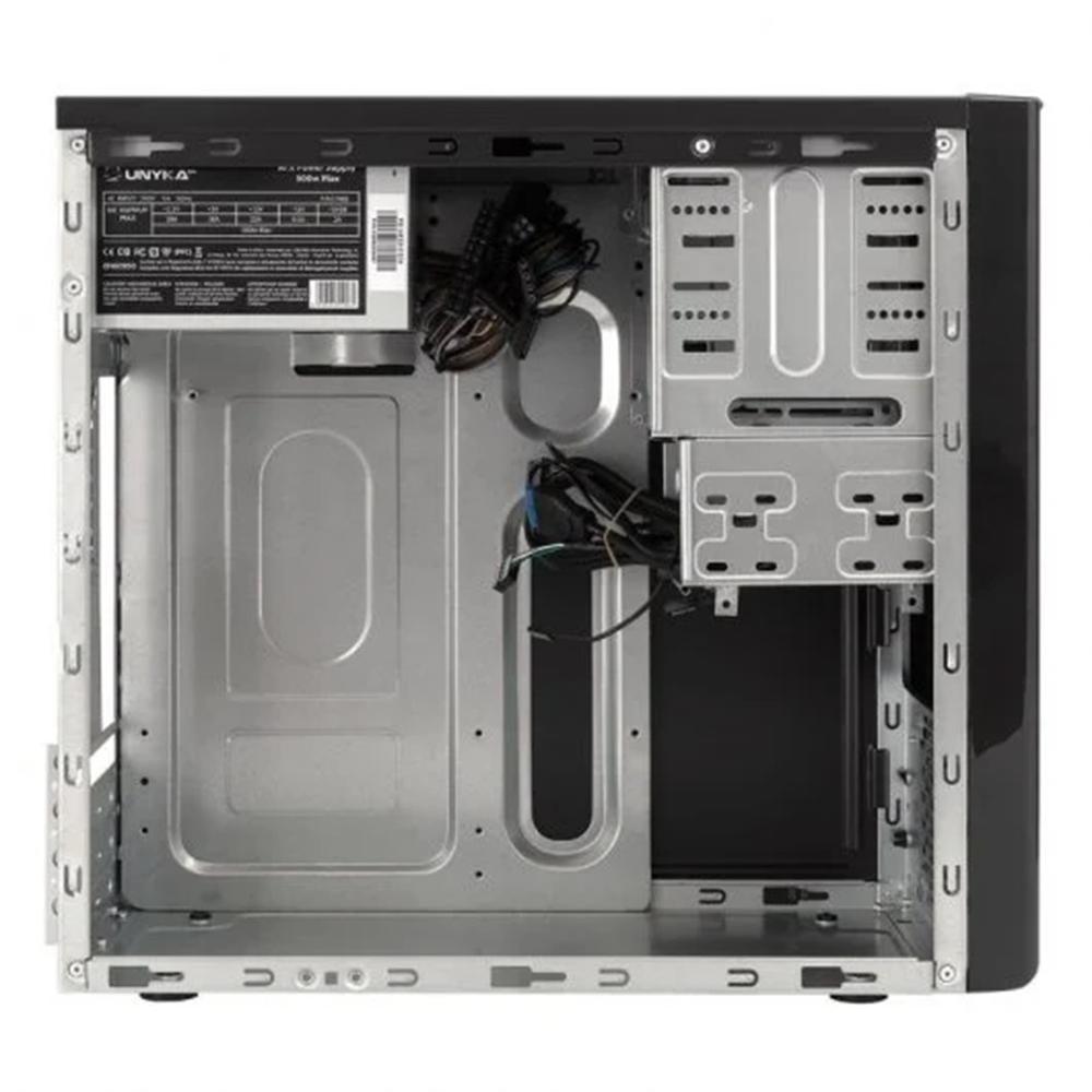 Caja ordenador unykach fonte uk6023 m - atx 500w negro - Imagen 3