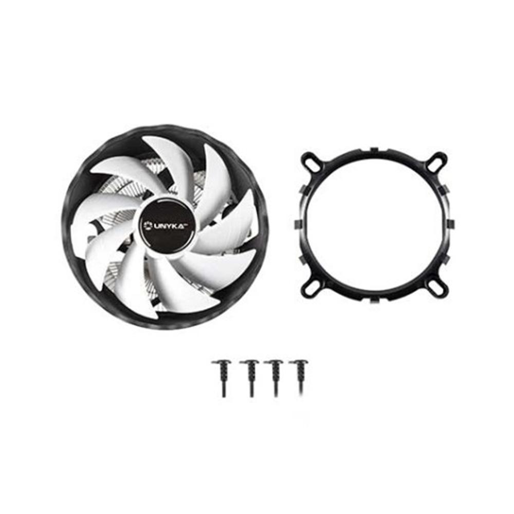 Ventilador disipador unykach jotun - df120 blanco 120mm - Imagen 3