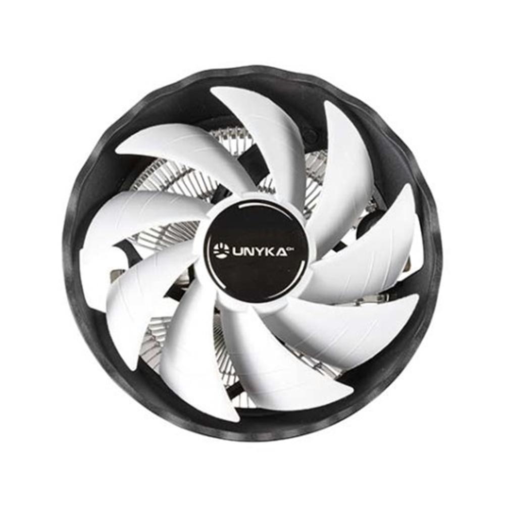 6974560220380 | P/N: UK532022 | Cod. Artículo: DSP0000019922 Ventilador disipador unykach jotun - df120 blanco 120mm