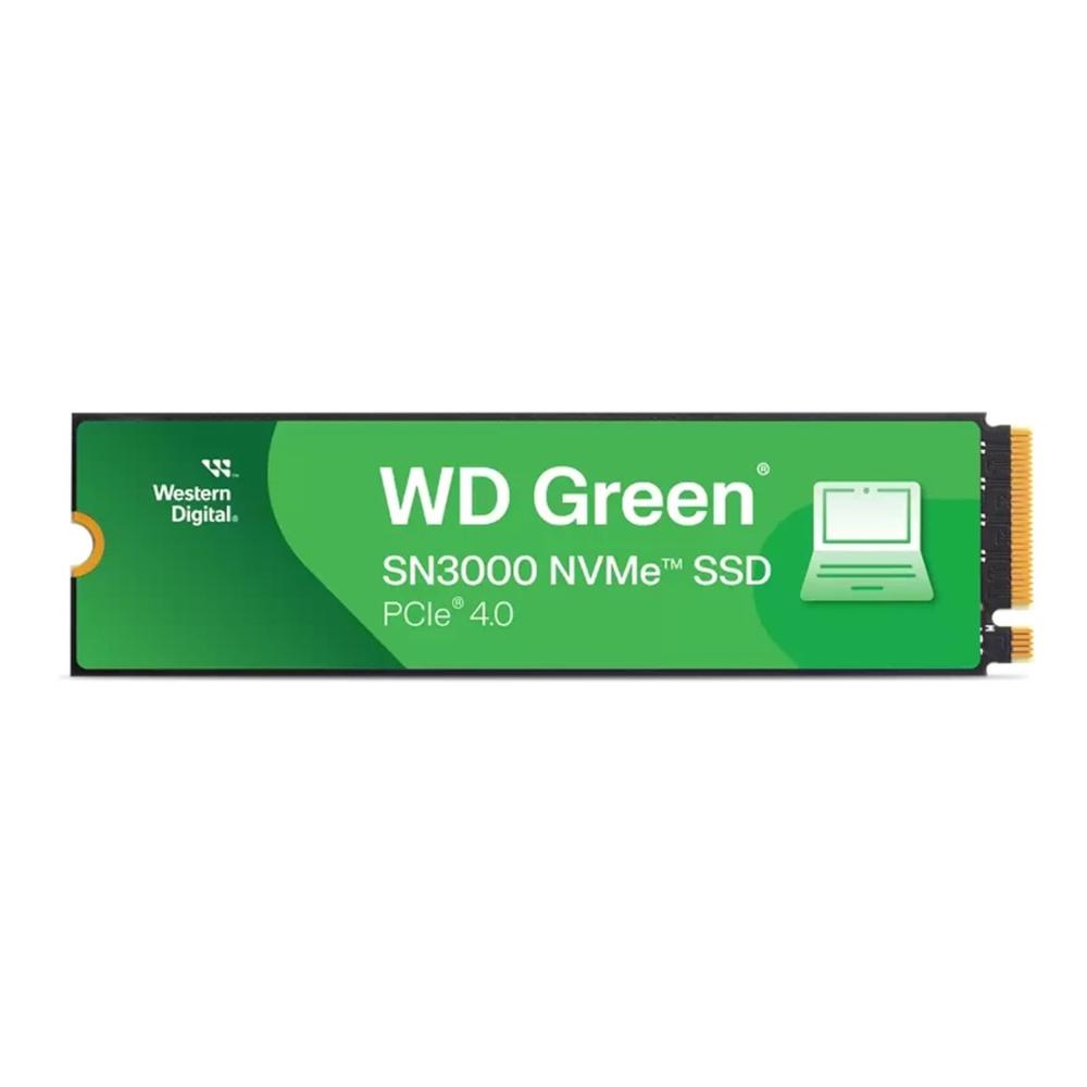 718037904634 | P/N: WDS500G4G0E | Cod. Artículo: DSP0000029198 Disco duro interno ssd wd green sn3000 500gb m.2 pcie4