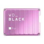 718037906348 | P/N: WDBZ7D0040BPK-WESN | Cod. Artículo: DSP0000036694 Disco duro externo wd western digital 4tb black p10 game drive micro usb tipo b rosa