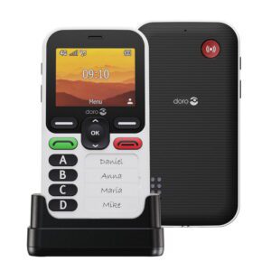 7322460088453 | P/N: 8845 | Cod. Artículo: DSP0000035284 Telefono movil doro leva x10 - 2.4 pulgadas - 4g - blanco - negro