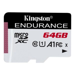 740617290226 | P/N: SDCE/64GB | Cod. Artículo: DSP0000031674 Tarjeta memoria sdxc 64gb kingston high endurance uhs - i cl10