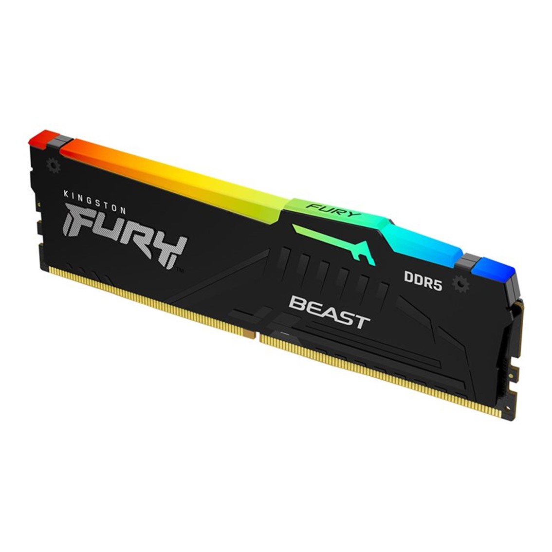 740617328608 | P/N: KF556C40BBA-8 | Cod. Artículo: DSP0000018271 Memoria ram ddr5 8gb kingston - 5600 mhz - pc5 - 44800 - fury beast rgb - cl40 - 1.25v