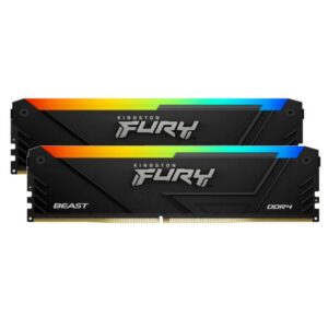 740617337501 | P/N: KF432C16BB2AK2/32 | Cod. Artículo: DSP0000024402 Memoria ram 3200mhz kingston fury beast ddr4 2x16gb 32gb cl16
