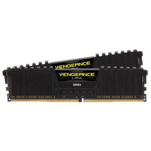 840006608530 | P/N: CMK16GX4M2E3200C16 | Cod. Artículo: MGS0000005032 Memoria ram ddr4 16gb kit 2x8 corsair vengeance - pc4 - 25600 -  3200mhz -  c16 negro