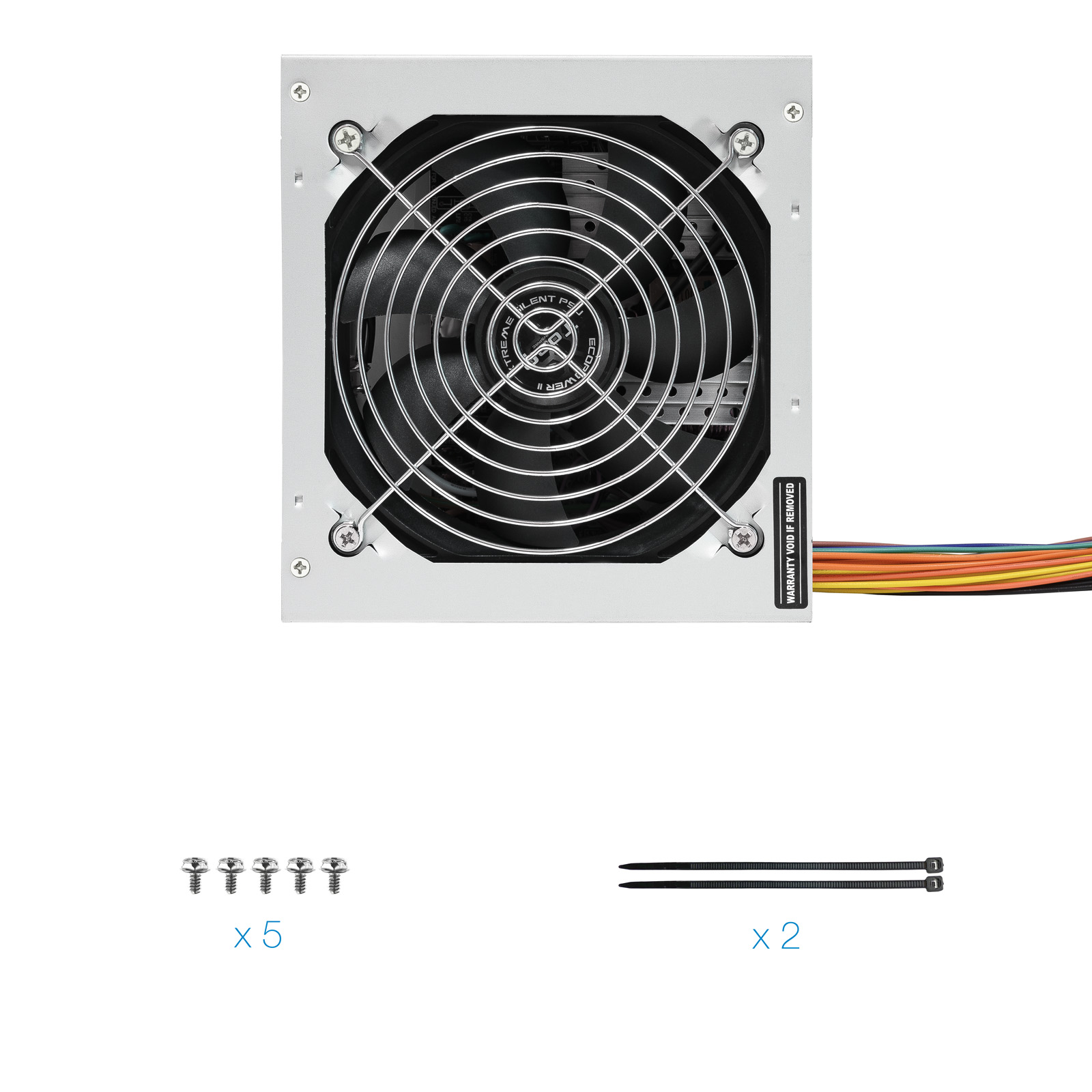 Fuente alimentacion tooq tqep - 500sse - o atx 500w - Imagen 5