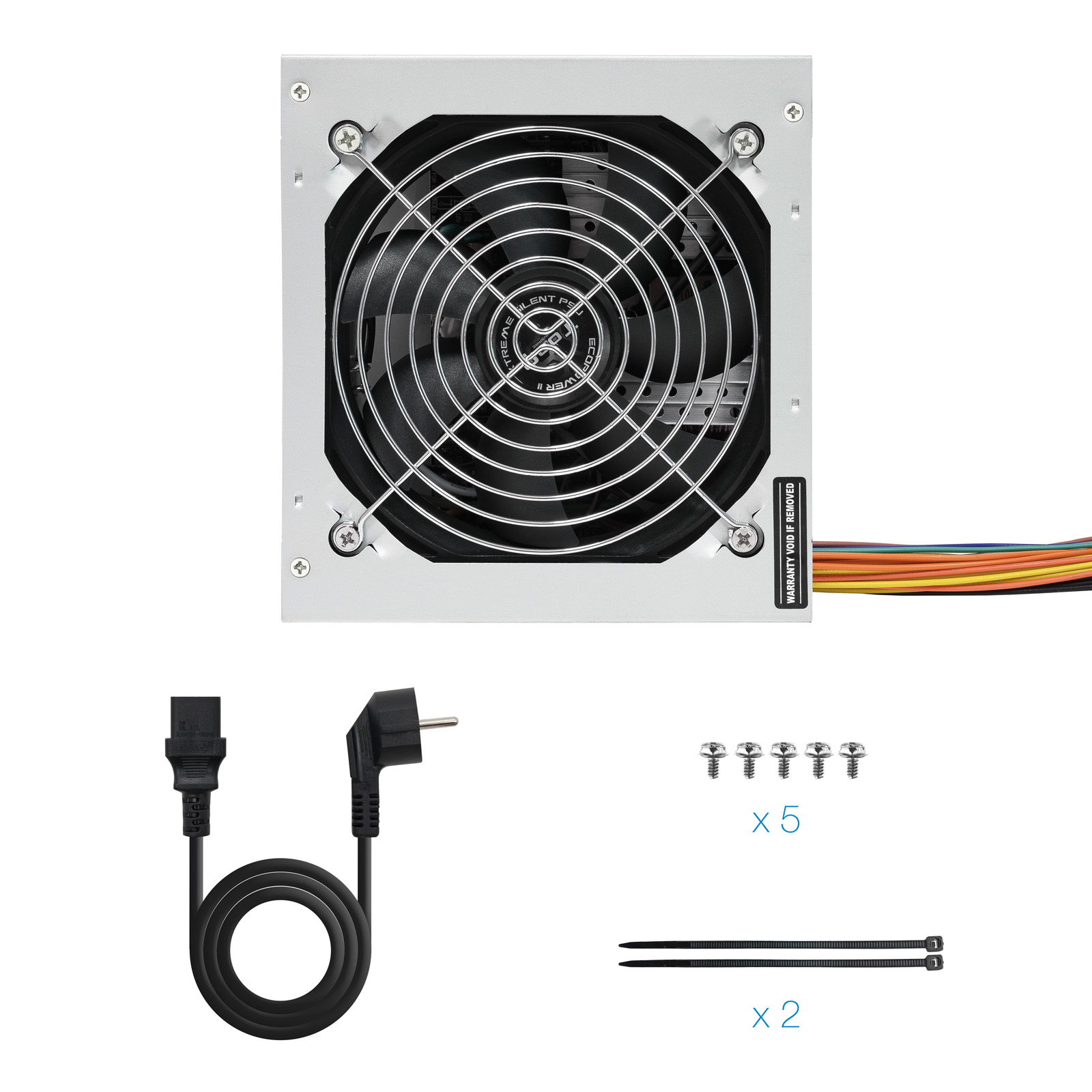 Fuente alimentacion tooq ep - ii tqep - 500s - int atx 500w - Imagen 8