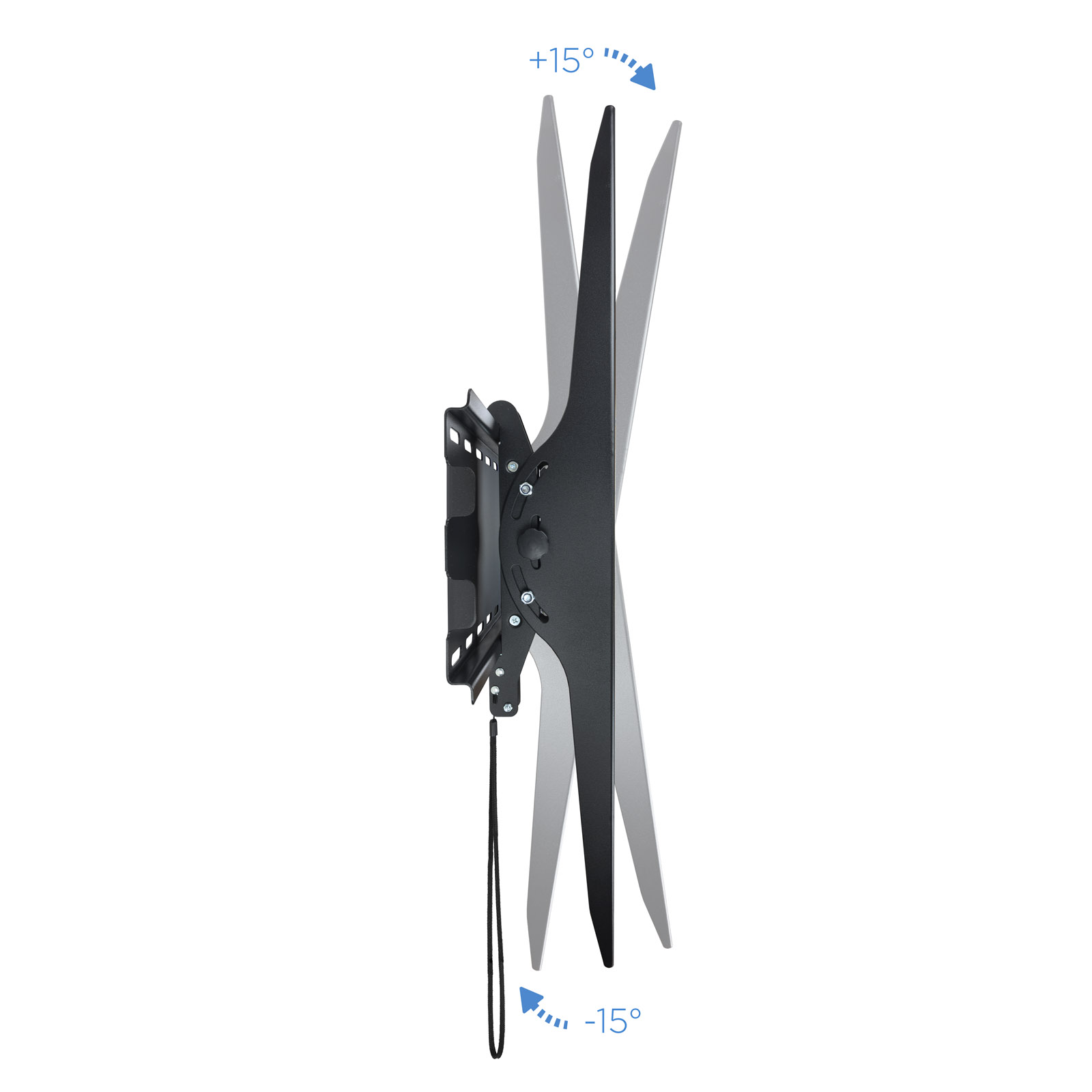 Soporte pared tv tooq lp42130t - b 60 pulgadas - 100 pulgadas carga maxima 130kg inclinacion negro - Imagen 3