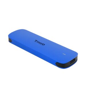 8433281013933 | P/N: TQE-2201BL | Cod. Artículo: DSP0000019212 Carcasa disco duro tooq tqe - 2201r para ssd m.2 usb - c azul