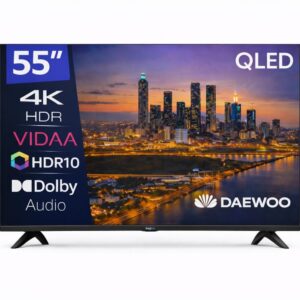 8435596217730 | P/N: 55VB56QV | Cod. Artículo: MGS0000034307 Tv daewoo 55 pulgadas qled 4k uhd - 55vb56qv - smart tv