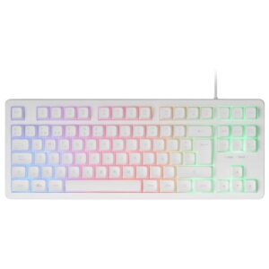 8435693104643 | P/N: MK023WES | Cod. Artículo: DSP0000022883 Teclador mars gaming mk023 tkl frgb usb 2.0 blanco