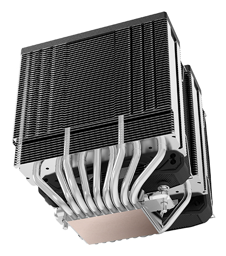 Ventilador disipador cpu mars gaming mcpu - xu9 2x 120mm negro - Imagen 4
