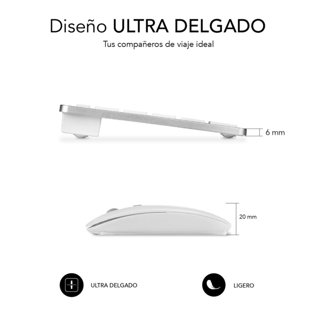 Teclado + raton subblim subkbc - oco010 inalambrico - Imagen 2