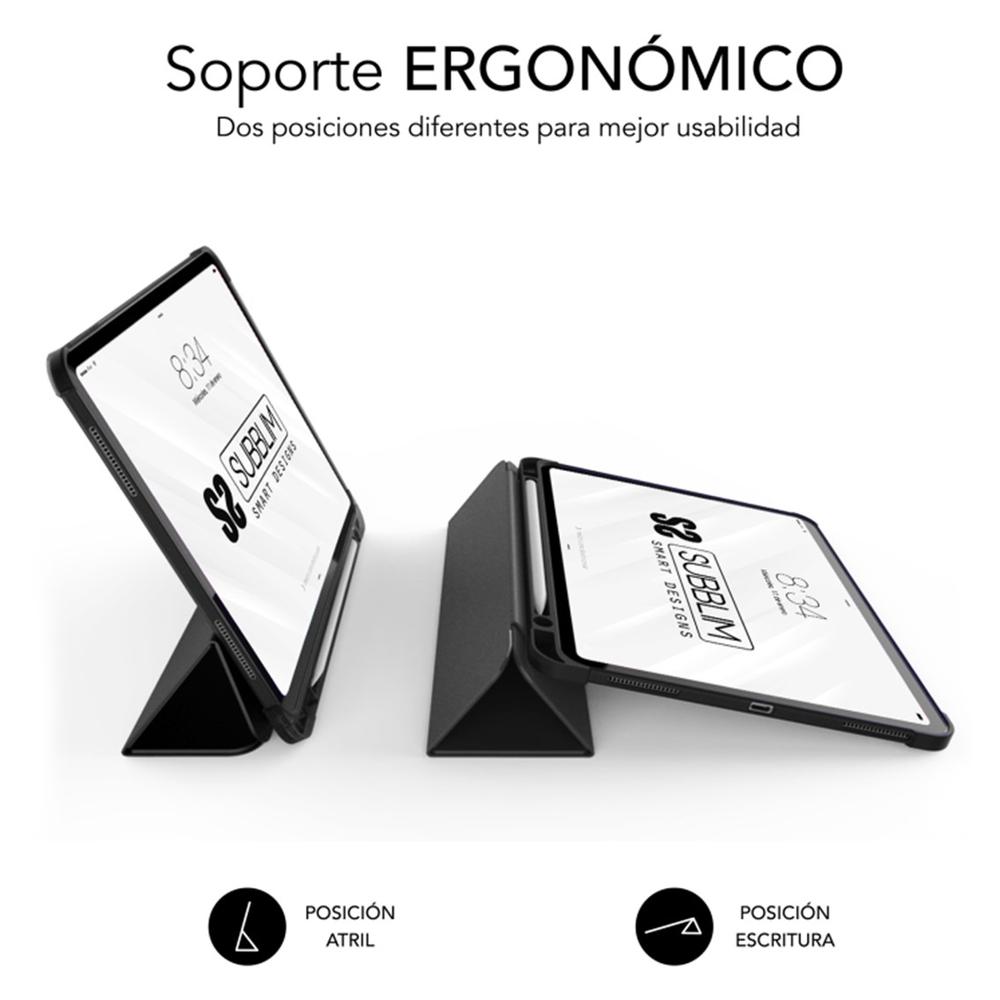 Funda subblim clear shock case para ipad pro 12.9 pulgadas 2024 negro - Imagen 3
