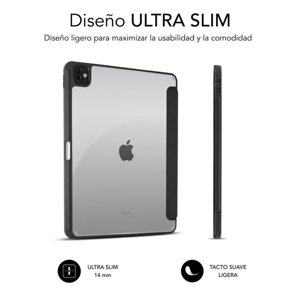 Funda subblim clear shock case para ipad pro 12.9 pulgadas 2024 negro - Imagen 4
