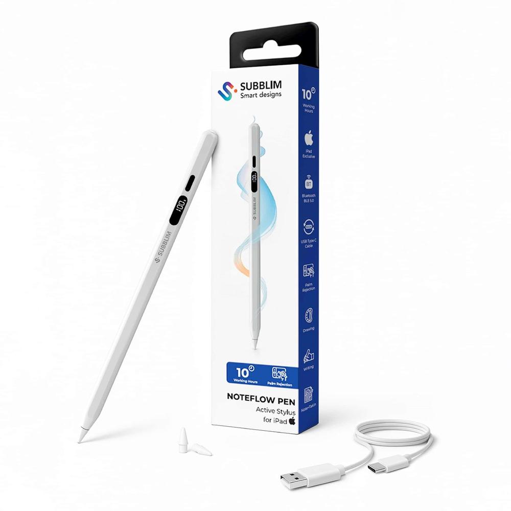 8436586743819 | P/N: SUBPEN-IOS001 | Cod. Artículo: DSP0000041475 Lapiz digital subblim noteflow para ipad negro