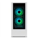 8436587973109 | P/N: NXHUMMERNMSSWH | Cod. Artículo: DSP0000009576 Caja ordenador gaming nox hummer nemesis atx 2 x usb 3.0 2 x usb 2.0 blanca argb
