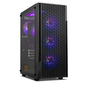 8436587974892 | P/N: NXINFTYBETA | Cod. Artículo: DSP0000028766 Caja ordenador gaming nox infinity beta airflow itx argb cristal templado negra