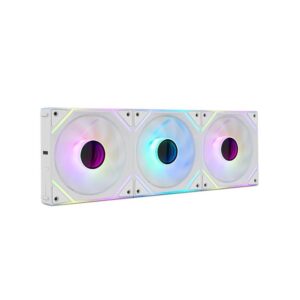 8436587976261 | P/N: NXHUMMERPROLINKWH | Cod. Artículo: DSP0000038053 Ventilador caja nox hummer pro link argb 3x 120mm blanco