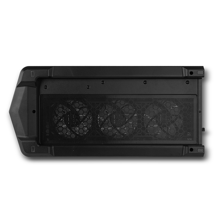 Caja ordenador gaming nox hummer anvil atx argb cristal templado negra - Imagen 3