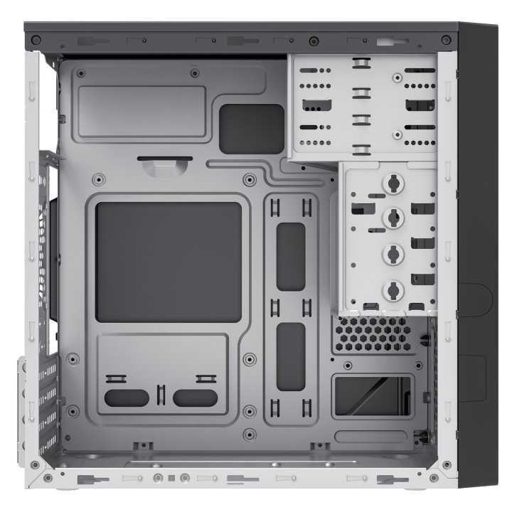 Caja ordenador unykach aero c12 matx negra - Imagen 4