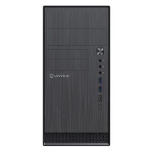 8436617921018 | P/N: UK52110V2 | Cod. Artículo: DSP0000033760 Caja ordenador unykach aero c12 matx negra
