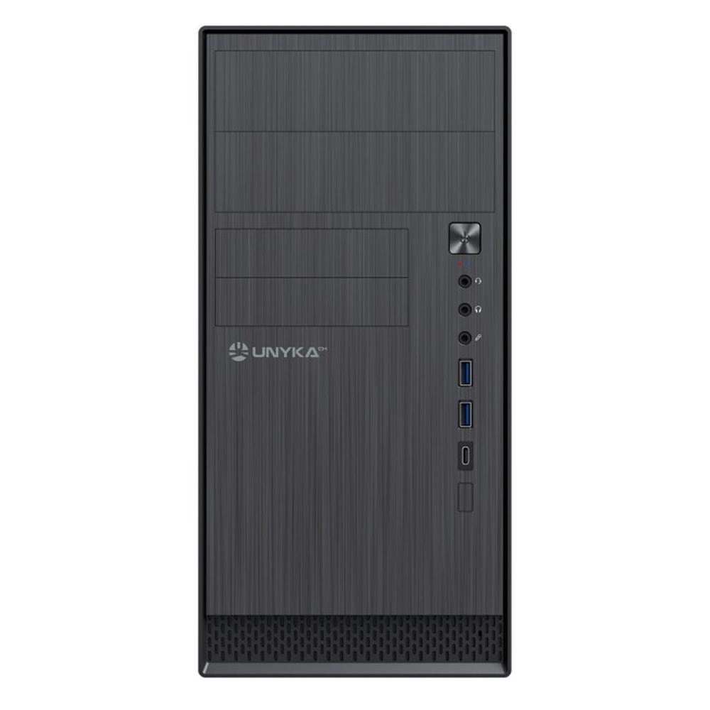 8436617921018 | P/N: UK52110V2 | Cod. Artículo: DSP0000033760 Caja ordenador unykach aero c12 matx negra