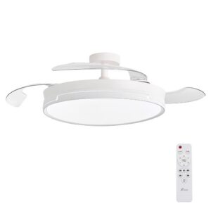 8436626131781 | P/N: 3ND-05 | Cod. Artículo: DSP0000041632 3nod - ventilador de techo concept ray luz led regulable motor dc 6 velocidades