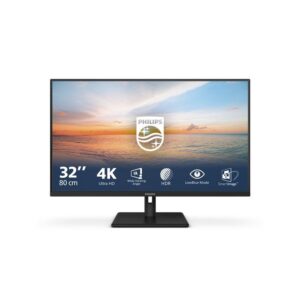 8721038000597 | P/N: 32E1N1800LA/00 | Cod. Artículo: DSP0000039094 Monitor led 31.5 pulgadas philips 32e1n1800la - 00 va -  4k uhd -  dp -  hdmi -  140hz -  4ms -  vesa 100x100