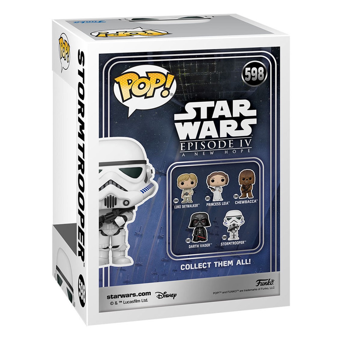 Funko pop star wars new classics stormtrooper 67537 - Imagen 4