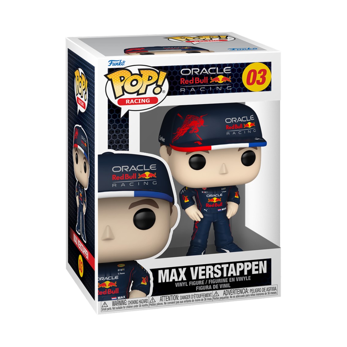 Funko pop deportes formula 1 max verstappen 72217 - Imagen 2