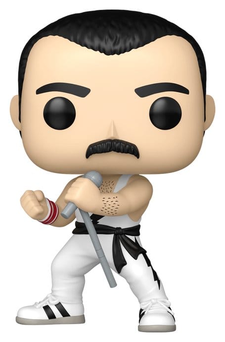 Funko pop rocks: queen - f. mercury (white singlet) - Imagen 2
