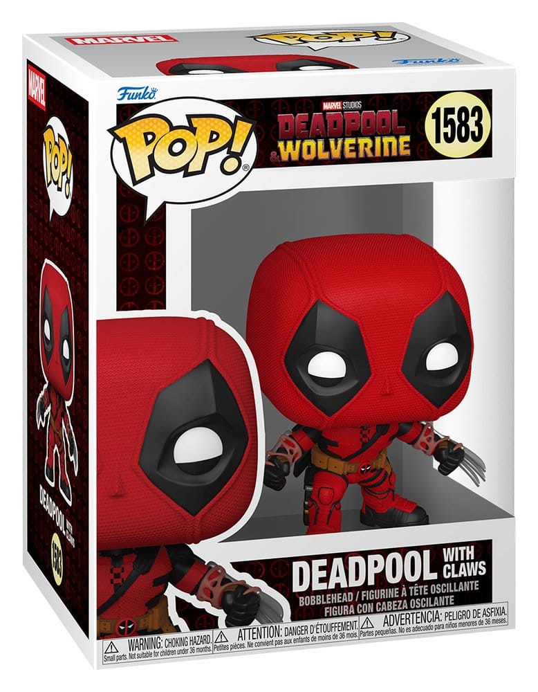 889698904568 | P/N: 90456 | Cod. Artículo: MGS0000034030 Funko pop marvel deadpool & wolverine deadpool w - claws