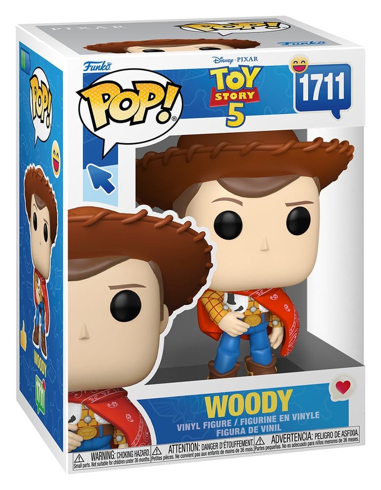 889698907675 | P/N: 90767 | Cod. Artículo: MGS0000034000 Funko pop disney pixar: toy story 5 woody